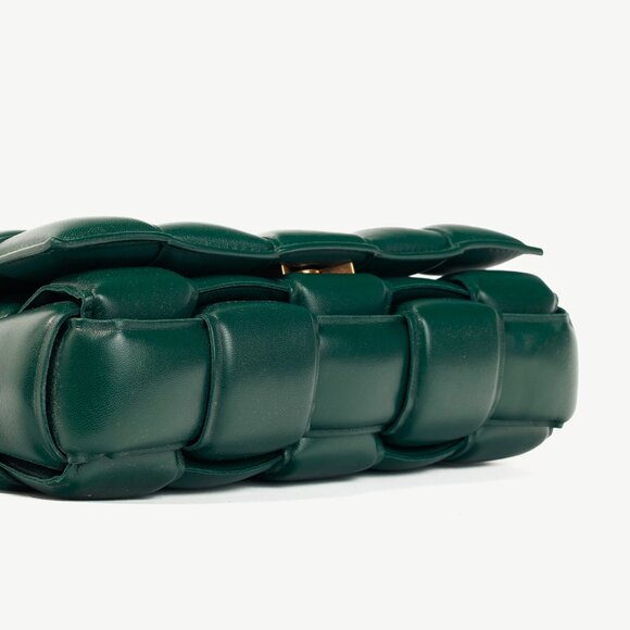 Bottega Veneta Chain Cassette Raintree Gold Padded Nappa Lambskin Bag - Picture 5 of 12